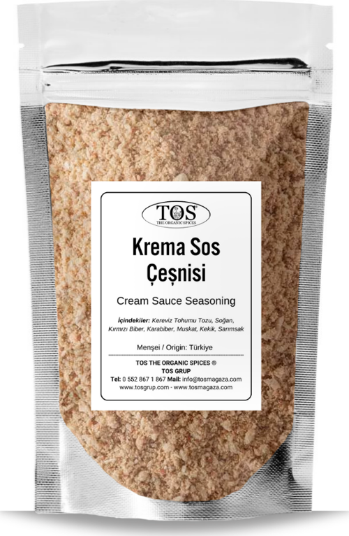 Krema Sos Çeşnisi 100 gr Cream Sauce Seasoning - Premium Quality | Baharat Karışımı