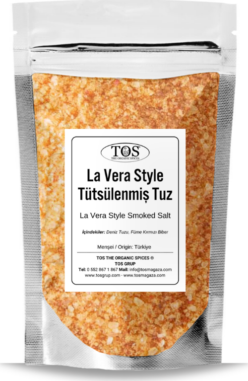La Vera Style Tütsülenmiş Tuz 100 gr La Vera Style Smoked Salt - Premium Quality | Baharat Karışımı