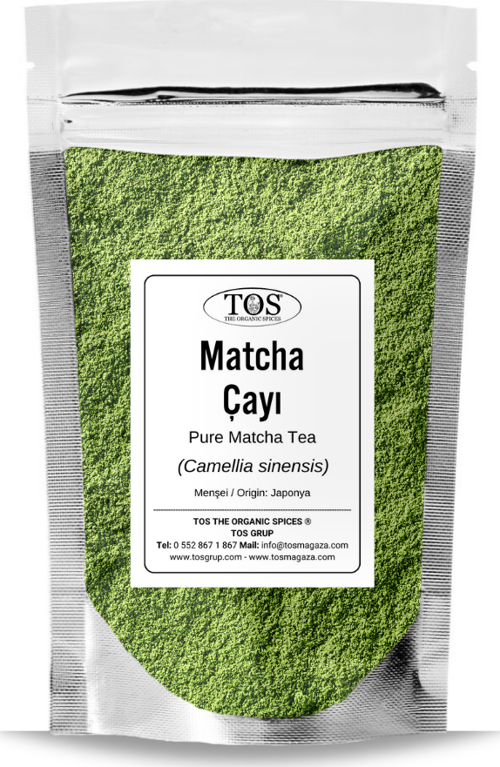 Matcha Çayı 250 gr (1. Kalite) Camellia sinensis / Pure Matcha Tea