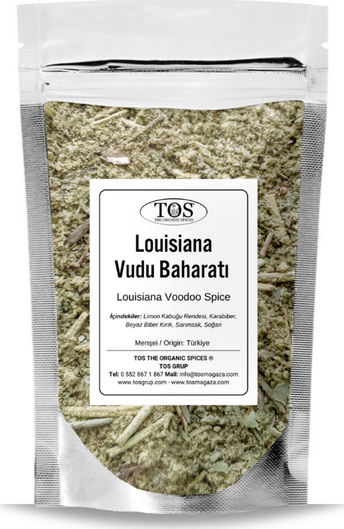 Louisiana Vudu Baharatı 500 gr Louisiana Voodoo Spice Blend - Premium Quality | Baharat Karışımı