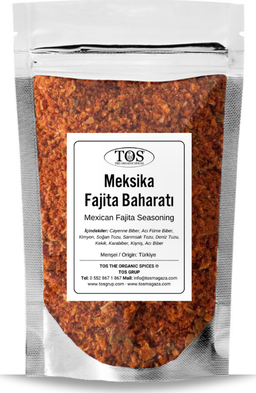 Meksika Fajita Baharatı 250 gr Mexican Fajita Spice Blend - Premium Quality | Baharat Karışımı