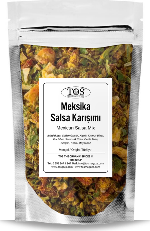 Meksika Salsa Karışımı 250 gr Mexican Salsa Blend - Premium Quality | Baharat Karışımı