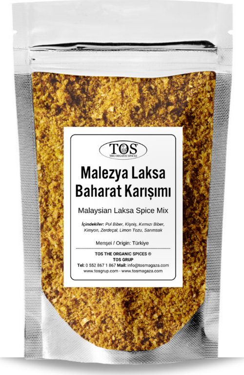 Malezya Laksa Baharat Karışımı 100 gr Malaysian Laksa Spice Blend - Premium Quality