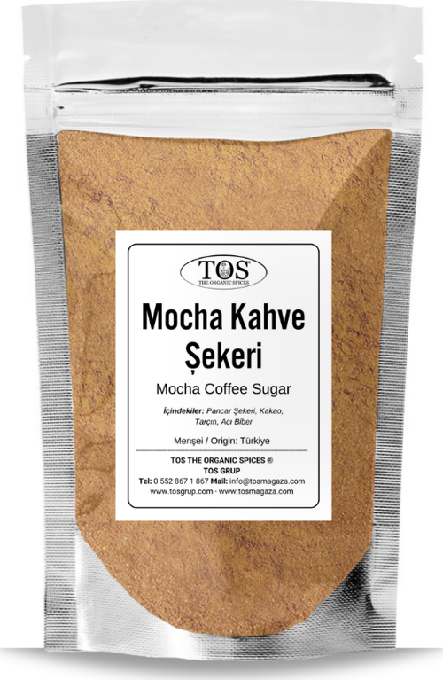 Mexican Mocha Kahve Şekeri 250 gr (1. Kalite) Mexican Mocha Coffee Sugar