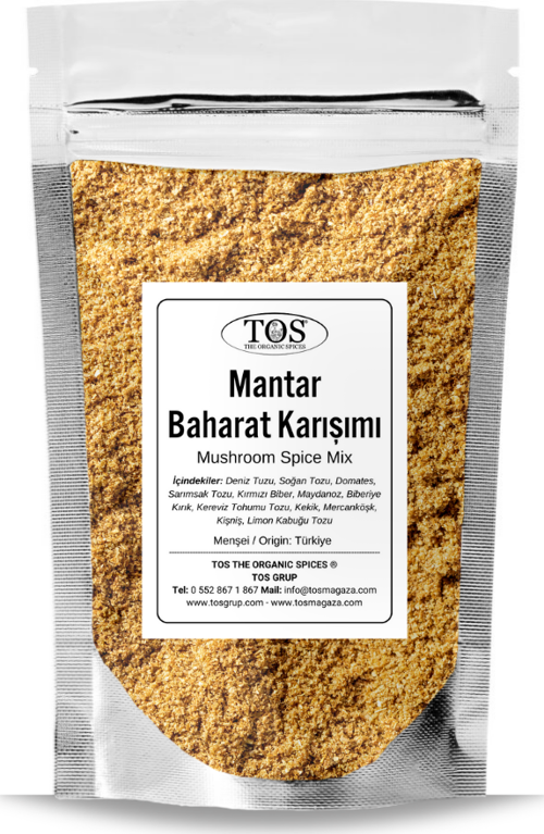 Mantar Baharat Karışımı 500 gr Mushroom Spice Blend  - Premium Quality  | Baharat Karışımı