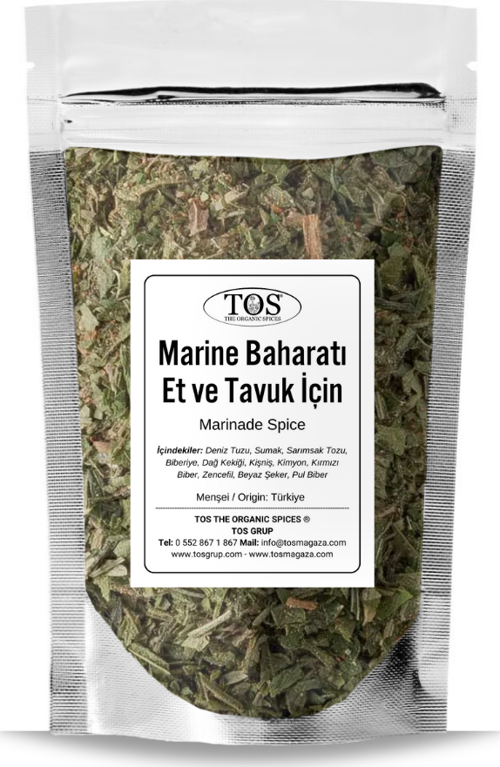 Marine Baharatı 100 gr Et ve Tavuk İçin Marinade Spice for Meat and Chicken  - Premium Quality 