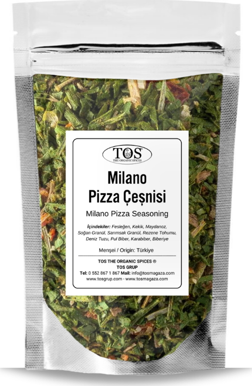 Milano Pizza Çeşnisi 250 gr Milano Pizza Seasoning - Premium Quality | Baharat Karışımı