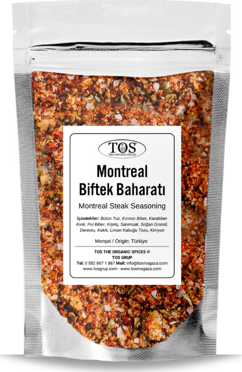 Montreal Biftek Baharatı 100 gr Montreal Steak Spice Blend - Premium Quality | Baharat Karışımı