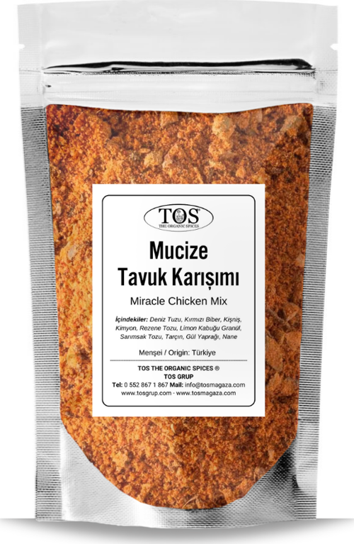 Mucize Tavuk Karışımı 100 gr Miracle Chicken Mix  - Premium Quality  | Baharat Karışımı