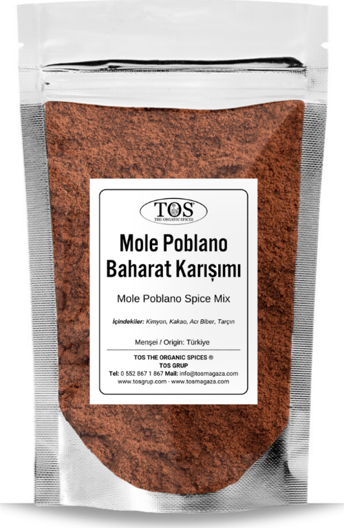 Mole Poblano Baharat Karışımı 100 gr Mole Poblano Spice Blend - Premium Quality | Baharat Karışımı