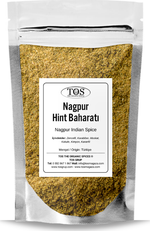 Nagpur Hint Baharatı 250 gr Nagpur Indian Spice Blend - Premium Quality | Baharat Karışımı
