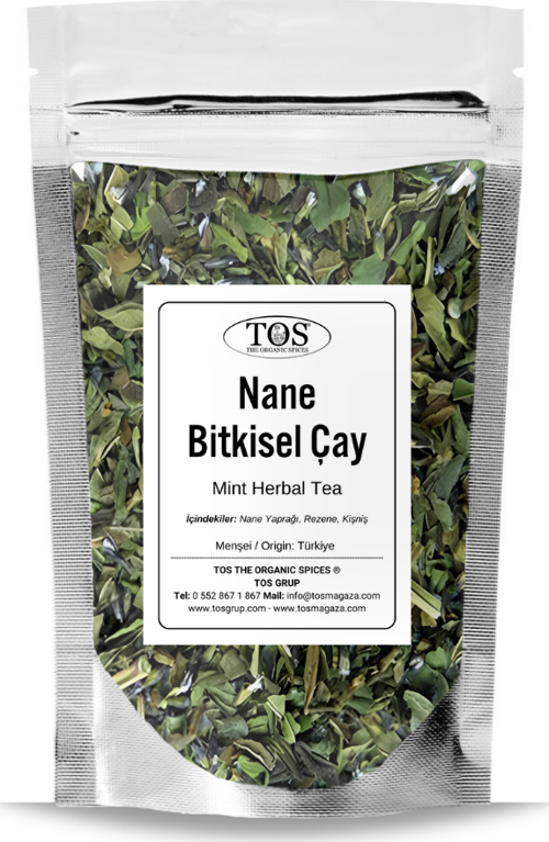 Nane Bitkisel Çay 100 gr (1. Kalite) Mint Herbal Tea