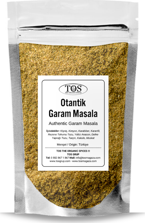 Otantik Garam Masala 250 gr Authentic Garam Masala  - Premium Quality  | Baharat Karışımı