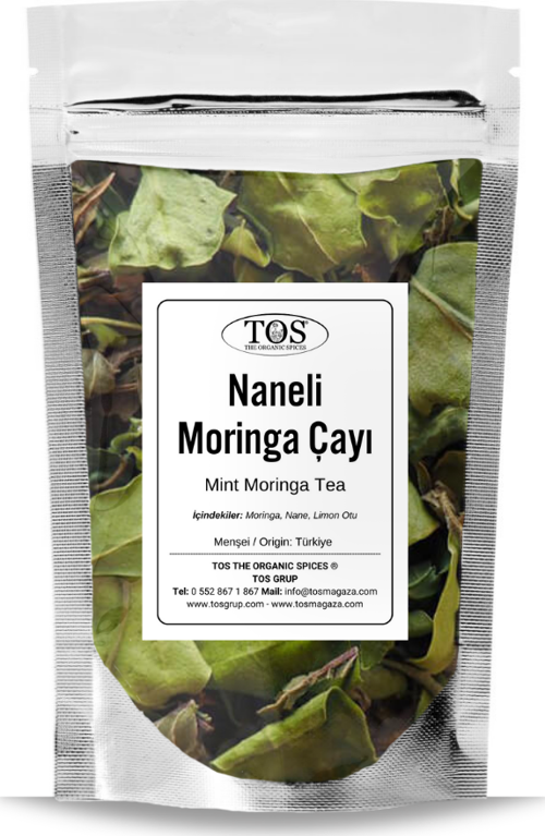 Naneli Moringa Çayı 100 gr (1. Kalite) Mint Moringa Tea