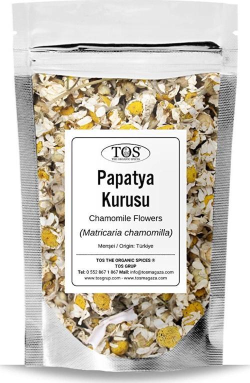Papatya Kurusu 50 gr (1. Kalite) Matricaria chamomilla / Chamomile Flowers, Papatya Çayı