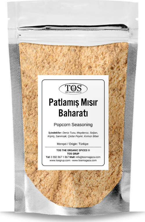 Patlamış Mısır Baharatı 100 gr Popcorn Spice Blend  - Premium Quality  | Baharat Karışımı