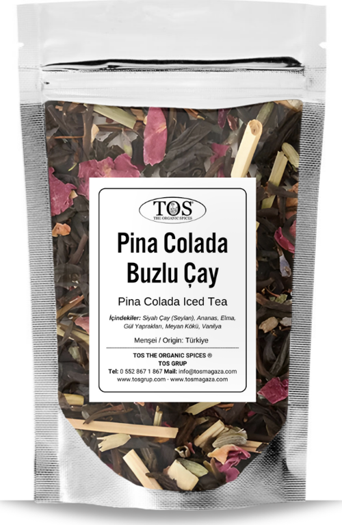 Pina Colada Buzlu Çay 40 gr (1. Kalite) Pina Colada Iced Tea