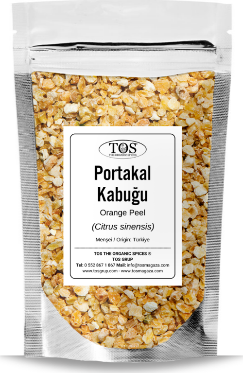 Portakal Kabuğu 250 gr (1. Kalite) Citrus sinensis / Orange Peel