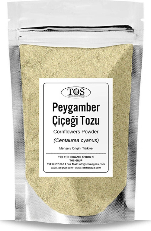 Peygamber Çiçeği Tozu 500 gr (1. Kalite) Centaurea cyanus / Cornflowers Powder