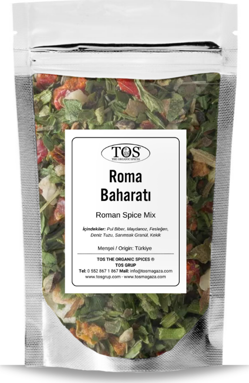 Roma Baharatı 250 gr Roman Spice Blend - Premium Quality | Baharat Karışımı | Akdeniz’in Lezzeti