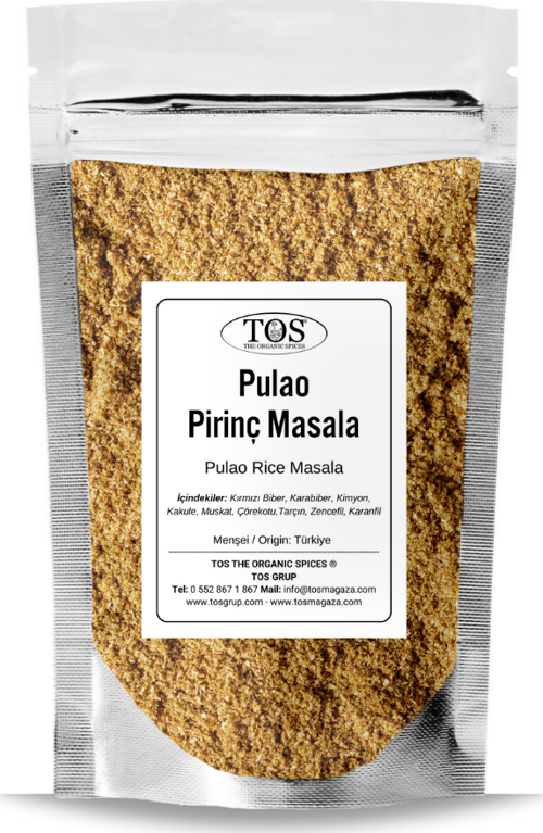 Pulao Pirinç Masala 250 gr Pulao Rice Masala - Premium Quality | Baharat Karışımı