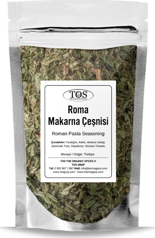 Roma Makarna Çeşnisi 100 gr Roman Pasta Seasoning - Premium Quality | Baharat Karışımı