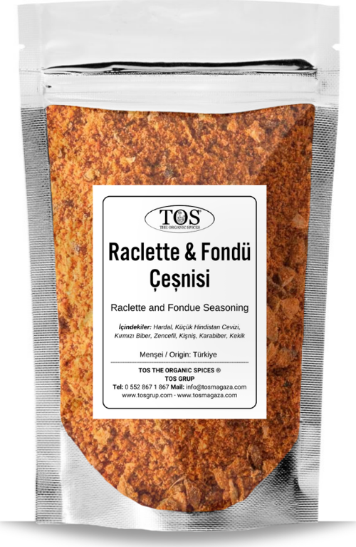Raclette ve Fondü Çeşnisi 100 gr Raclette and Fondue Seasoning - Premium Quality | Baharat Karışımı