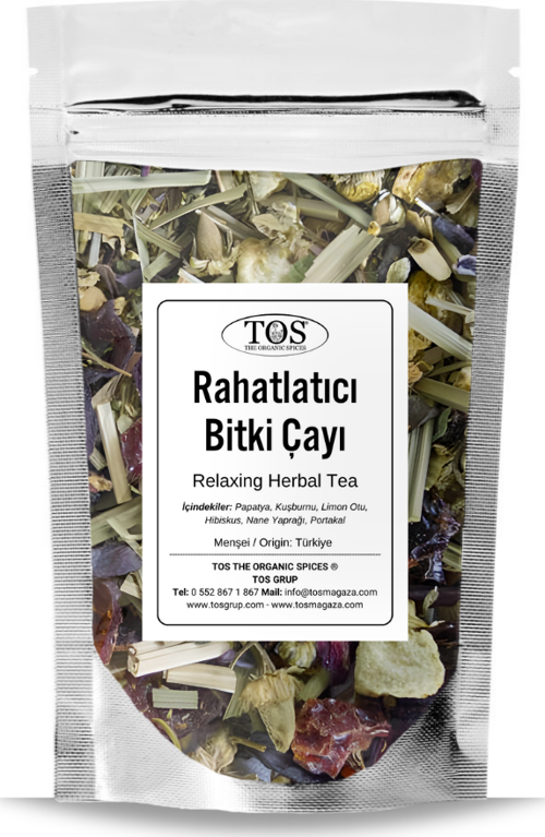 Rahatlatıcı Bitki Çayı 40 gr (1. Kalite) Relaxing Herbal Tea