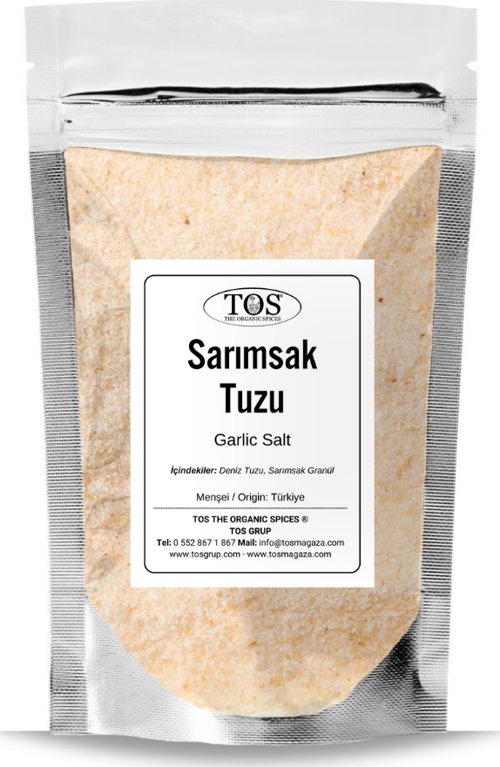 Sarımsak Tuzu 500 gr (1. Kalite) Garlic Salt