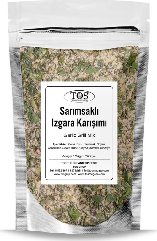 Sarımsaklı Izgara Karışımı 250 gr Garlic Grill Mix - Premium Quality | Baharat Karışımı