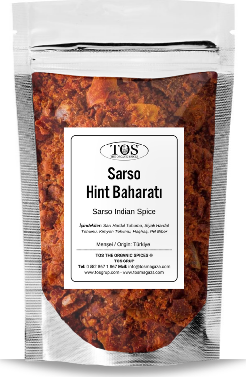 Sarso Hint Baharatı 100 gr Sarson Indian Spice Blend - Premium Quality | Baharat Karışımı