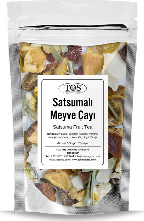 Satsumalı Meyve Çayı 250 gr (1. Kalite) Satsuma Fruit Tea 