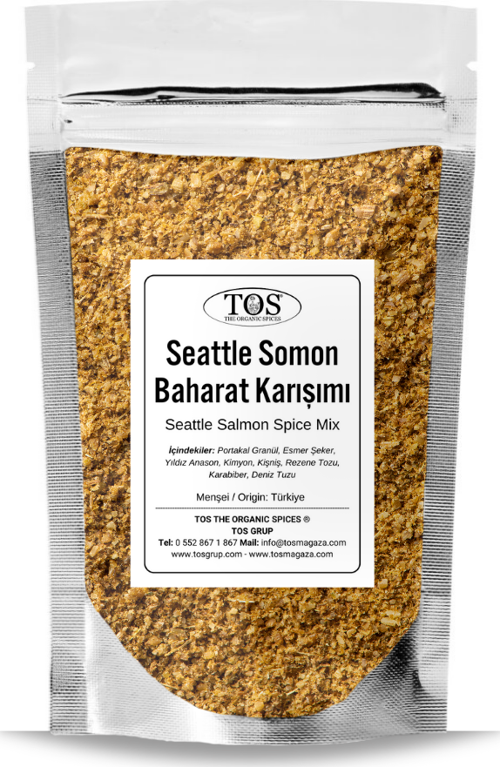 Seattle Somon Baharat Karışımı 100 gr Seattle Salmon Spice Blend - Premium Kalite | Baharat Karışımı