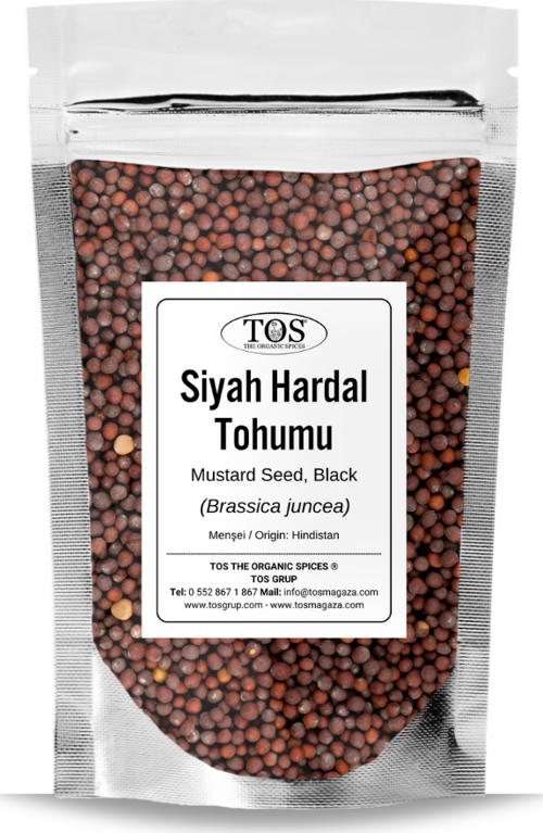 Siyah Hardal Tohumu 50 gr (1. Kalite) Brassica juncea / Black Mustard Seed