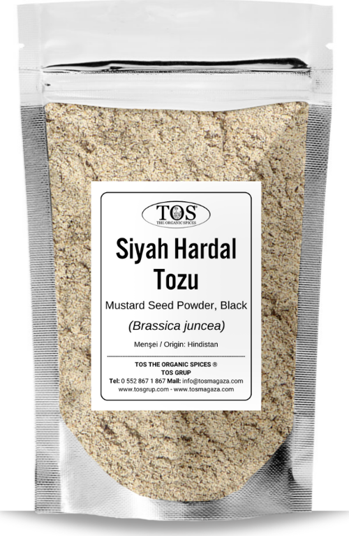 Siyah Hardal Tozu 1 kg (1. Kalite) Brassica juncea / Black Mustard Seed Powder