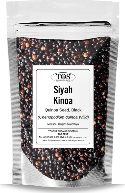 Siyah Kinoa 250 gr (1. Kalite) Chenopodium quinoa Willd / Black Quinoa