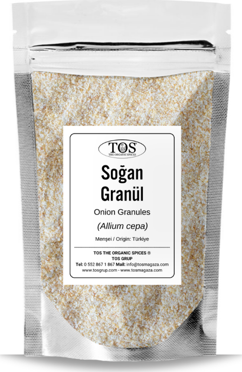 Soğan Granül 1 kg (1. Kalite) Allium cepa / Granulated Onion