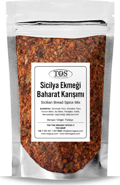 Sicilya Ekmeği Baharat Karışımı 100 gr Sicilian Bread Spice Blend - Premium Quality