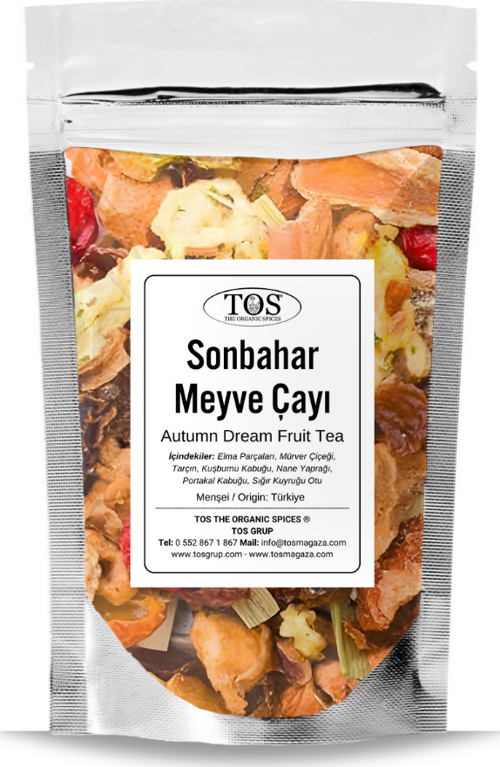 Sonbahar Rüyası Meyve Çayı 250 gr (1. Kalite) Autumn Dream Fruit Tea