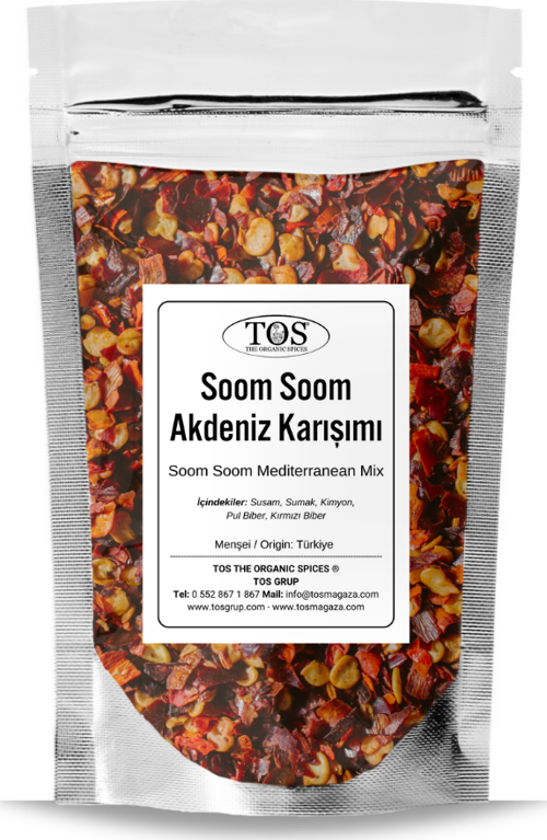 Soom Soom Akdeniz Susam Karışımı 100 gr Soom Soom Mediterranean Sesame Blend - Premium Quality