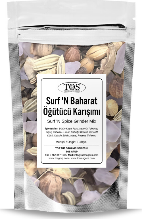 Surf 'N Baharat Öğütücü Karışımı 500 gr Surf 'N Spice Grinder Blend - Premium Quality