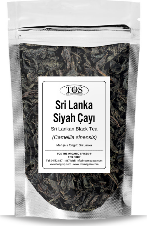 Sri Lanka Siyah Çayı 500 gr (1. Kalite) Sri Lankan Black Tea, Premium Quality