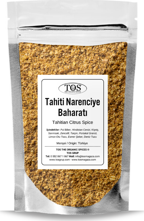 Tahiti Narenciye Baharatı 100 gr Tahiti Citrus Spice Blend - Premium Quality | Baharat Karışımı