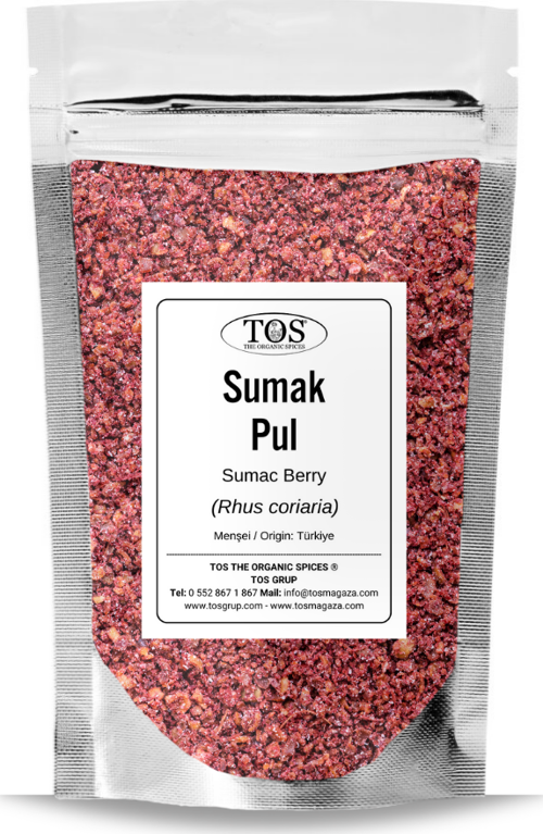 Sumak 100 gr (1. Kalite) Rhus coriaria / Sumac
