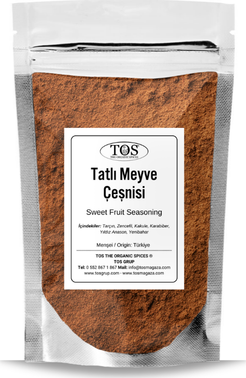 Tatlı Meyve Çeşnisi 250 gr Sweet Fruit Seasoning - Premium Quality | Baharat Karışımı