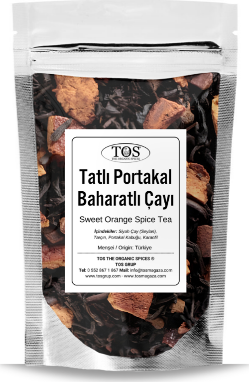 Tatlı Portakal Baharat Çayı 100 gr (1. Kalite) Sweet Orange Spiced Tea