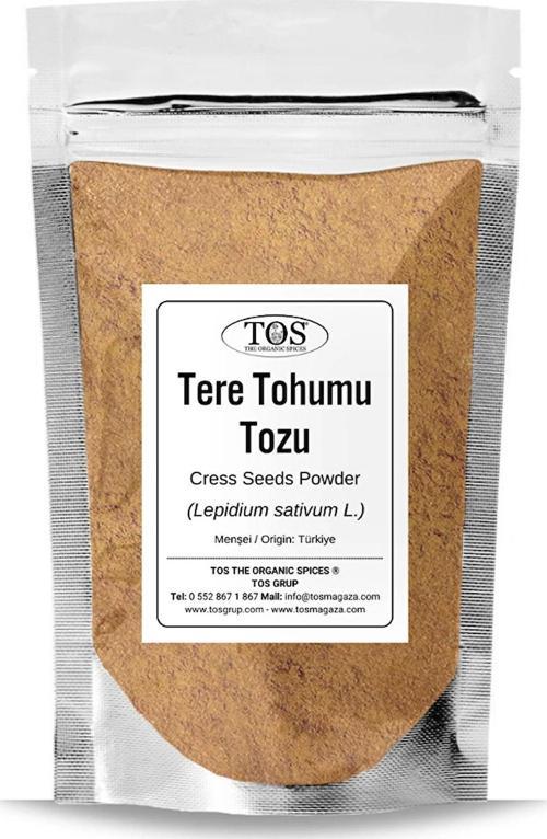 Tere Tohumu Tozu 100 gr (1. Kalite) Lepidium sativum L. / Cress Seeds Powder