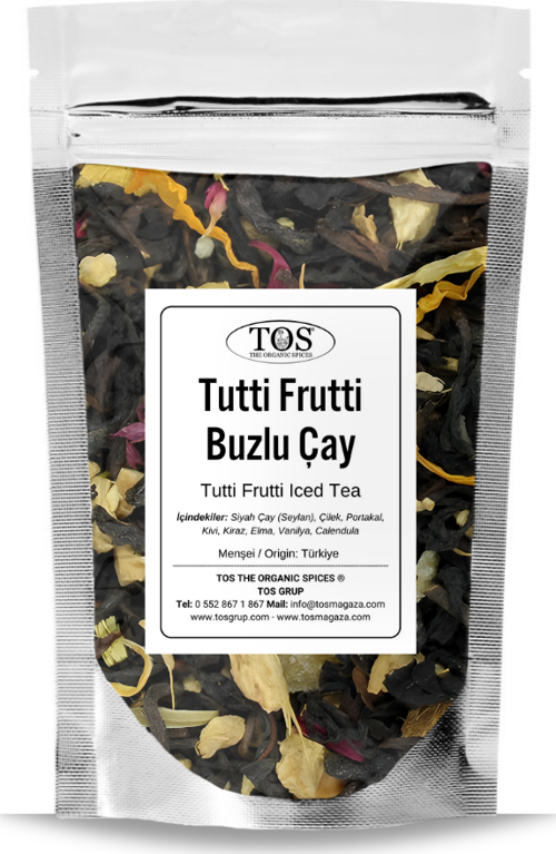 Tutti Frutti Buzlu Çay 40 gr (1. Kalite) Tutti Frutti Iced Tea