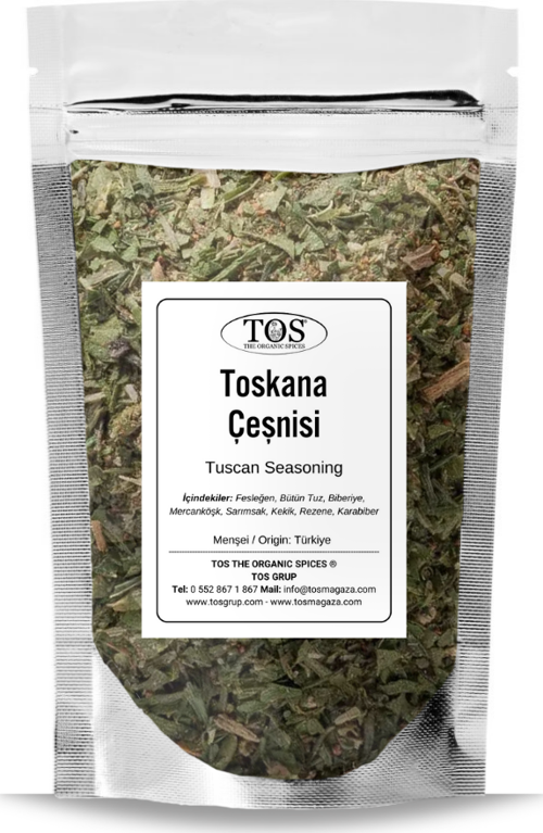 Toskana Çeşnisi 500 gr Tuscan Seasoning - Premium Quality | Baharat Karışımı