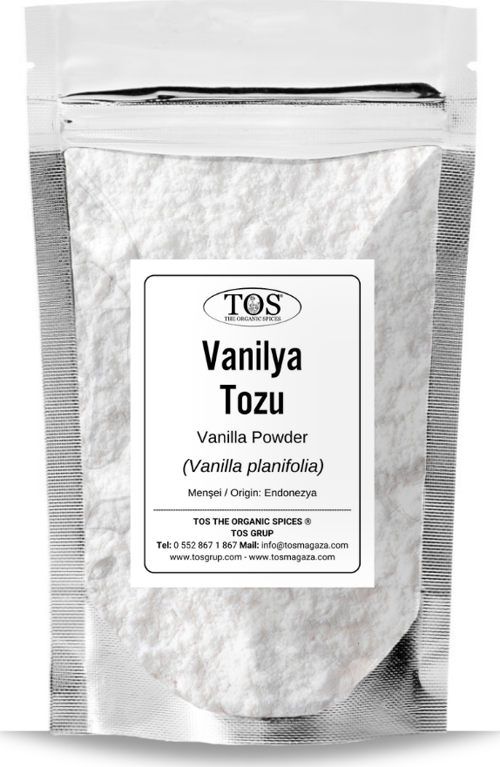 Vanilya Tozu 100 gr (1. Kalite) Vanilla planifolia / Vanilla Powder